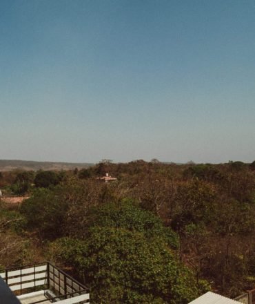karma villa goa tropical view